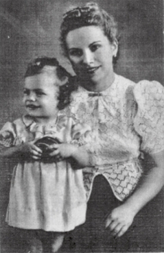 Marga Spiegel und die Tochter