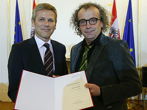 Josef Ostermeyer in Zdravko Haderlap