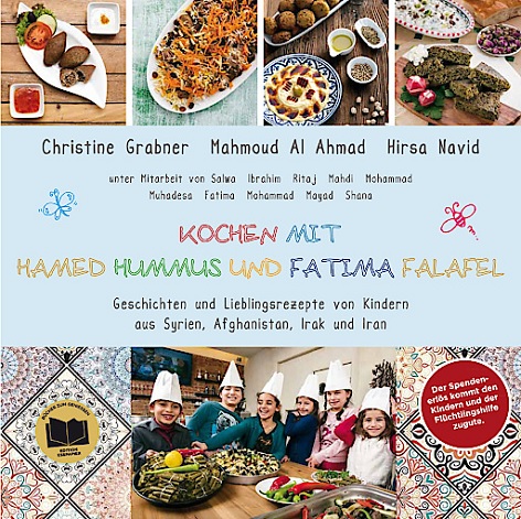 Koch- und Lesebuch "Kochen mit Hamed Hummus und Fatima Falafel"