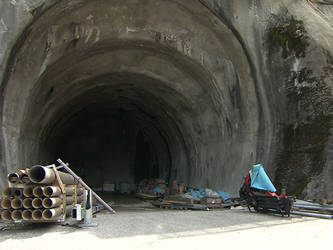 Bau Tunnelröhre Karawankentunnel A11