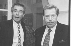 Jan Triska a Vaclav Havel