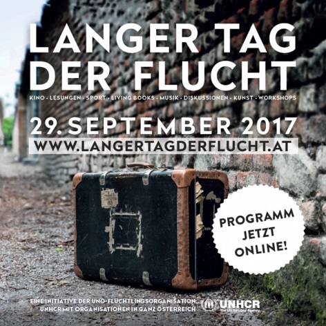 Plakat "Langer Tag der Flucht" 2017