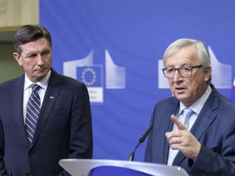Juncker meja Slovenija Hrvaška problem cele EU