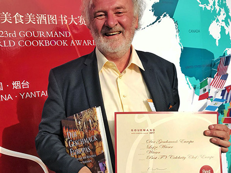 Kuharska knjiga nagrada gourmand cookbook okusi Wieser založba Kitajska