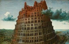 Babylonská věž, po r. 1563, Pieter Bruegel starší