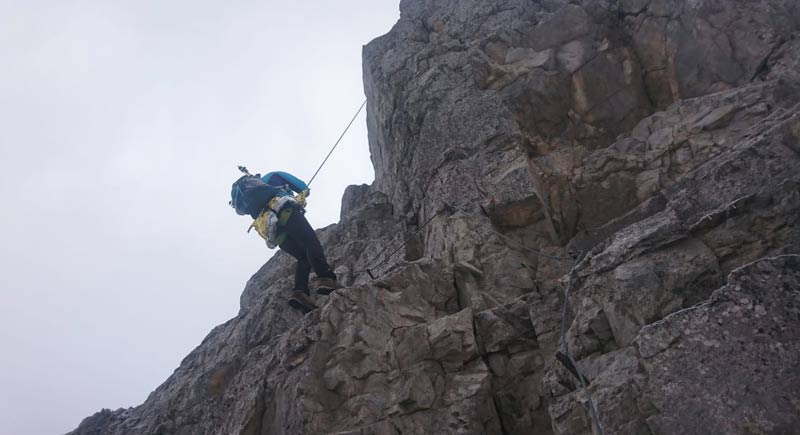 Klettersteig Lärchenturm Koschuta Rettung Bergnot