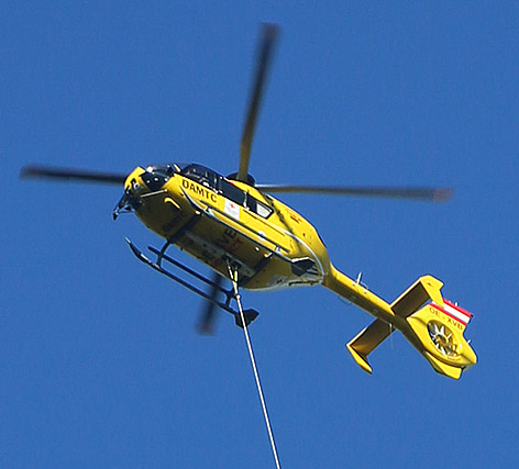 Notarzthubschrauber Christophorus 6 Rettungshubschrauber Luftrettung ÖAMTC Hubschrauber Helikopter
