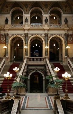 Interiér Národního muzea v Praze