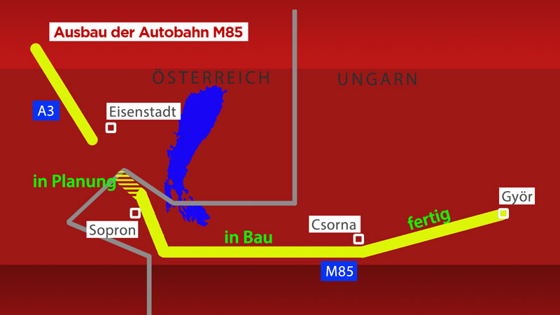 Plan autoputa M85
