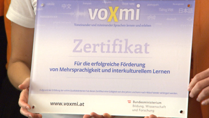 VoXmi Zertifikat certifikat