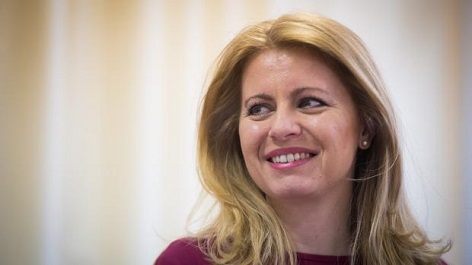 Budoucí slovenská prezidentka Zuzana Čaputová