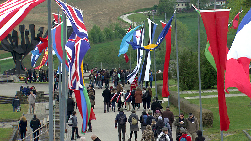 Befreiungsfeier in der KZ-Gedenkstätte Mauthausen